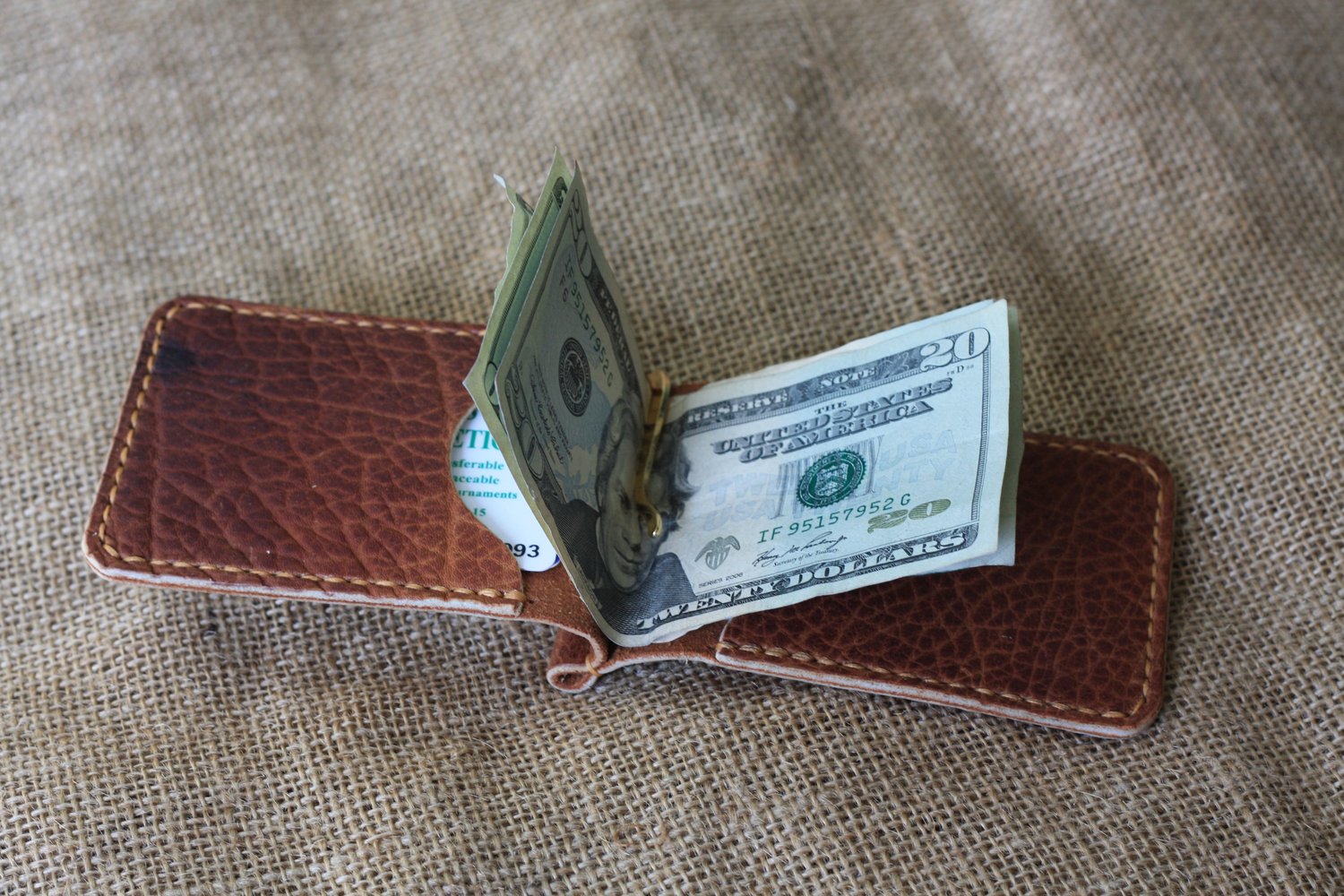 Image of Money Clip Bifold Wallet
