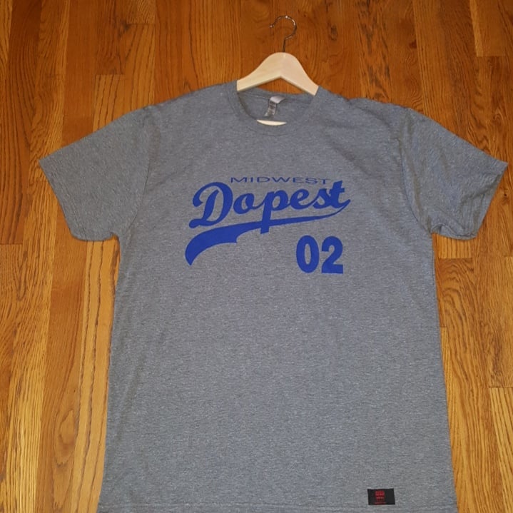 Image of MidWest Dopest Grey & Blue Mens