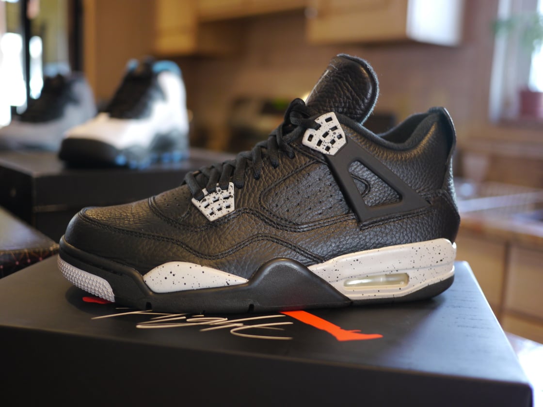 Image of Nike Air Jordan Retro 4 "Oreo"