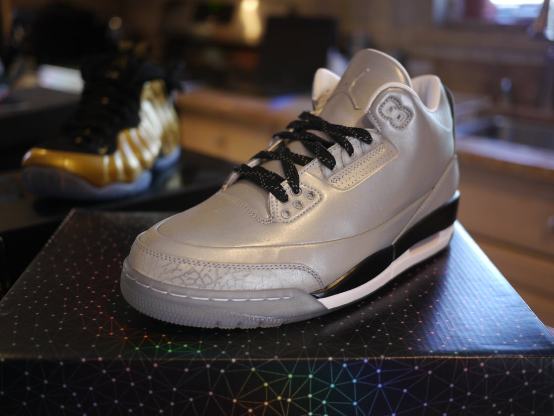 Image of Nike Air Jordan Silver "5LAB3"