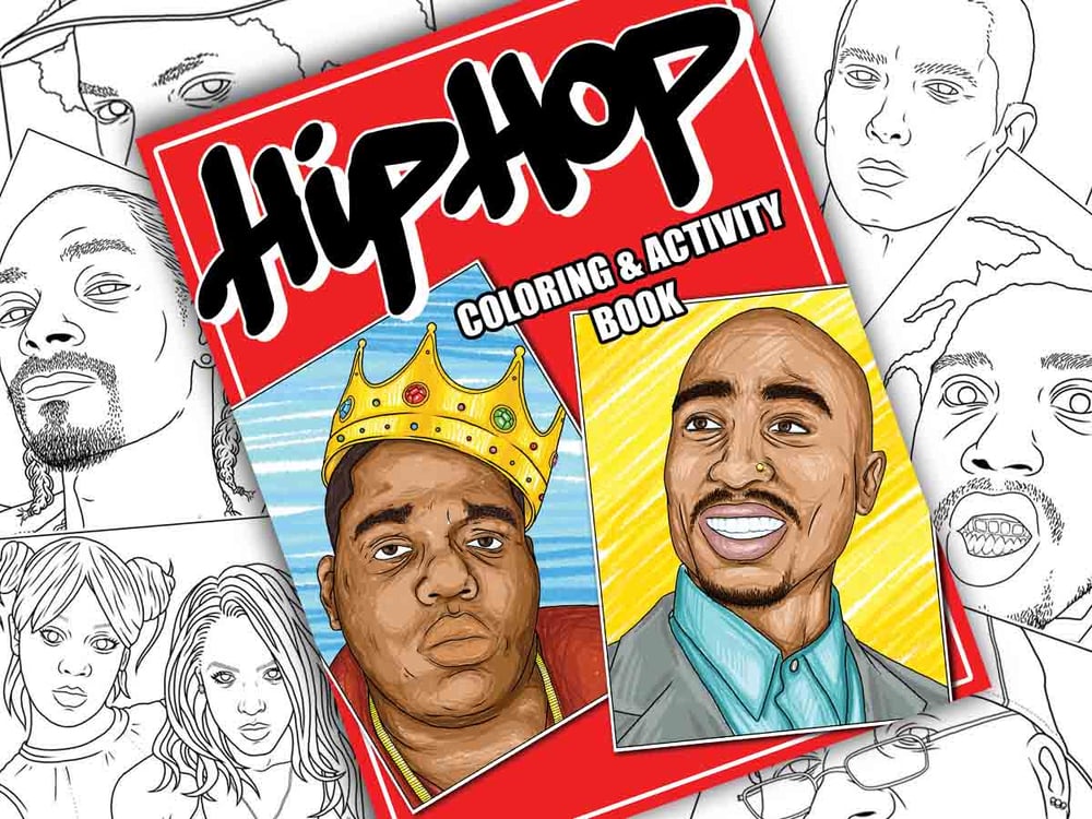 Image of Hip-Hop Coloring & Activity Book