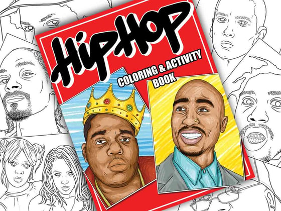 Image of Hip-Hop Coloring & Activity Book