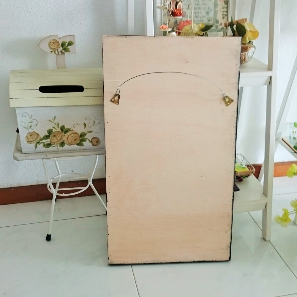 Medium Chalkboard w Burnt Wood Frame | Chalk'let