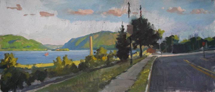Image of <font size="2">Paintings:</font><br>Afternoon Light on the Hudson