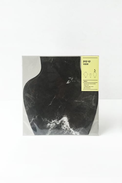 Image of Popup vase - Marble