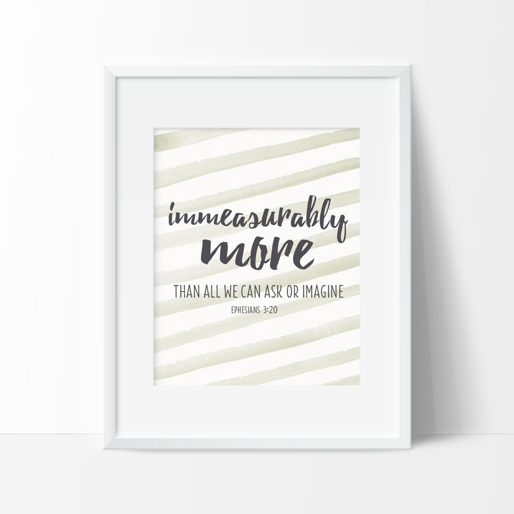 Image of Immeasurably More
