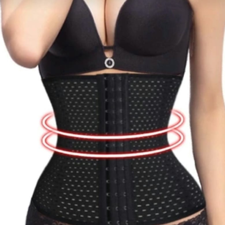 Image of Breathable underbust corset fat burner trainer
