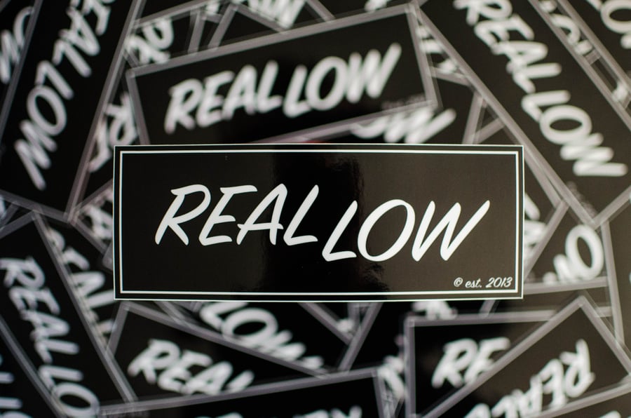 Image of Reallow Box Slap - Black/White