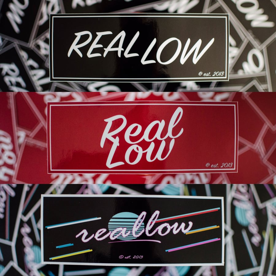 Image of 3 PACK of Reallow box slaps