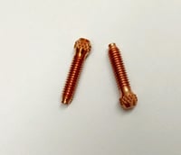 10 Pack Of "Mini Globe" Copper Contact screw (Short)
