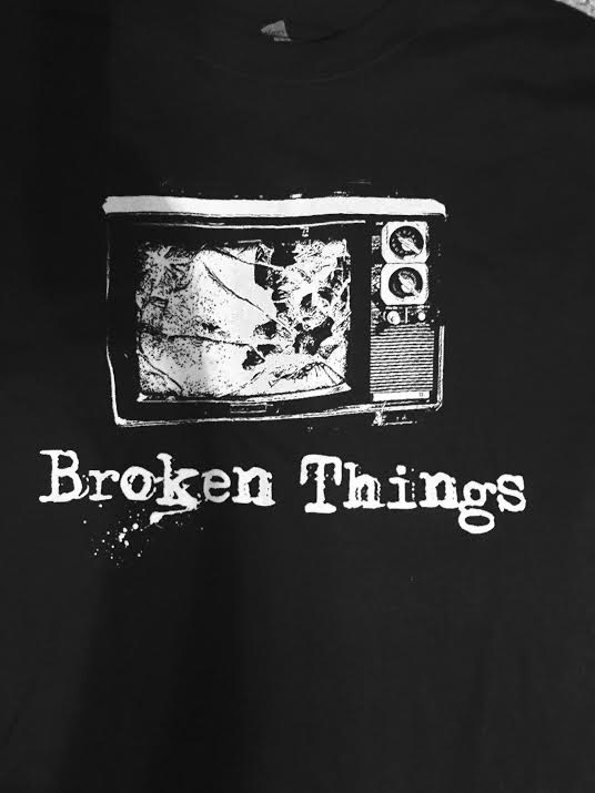 Image of Broken Things "Smashed TV" Shirt