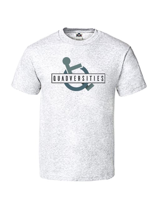 Image of Quadverisities  T-shirt / Ash Heather Gray