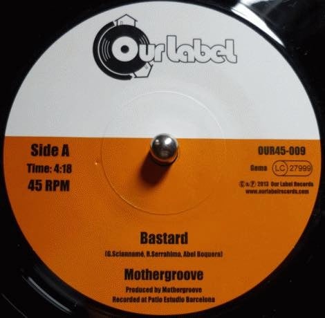 Image of Mothergroove - Bastard / The Jam