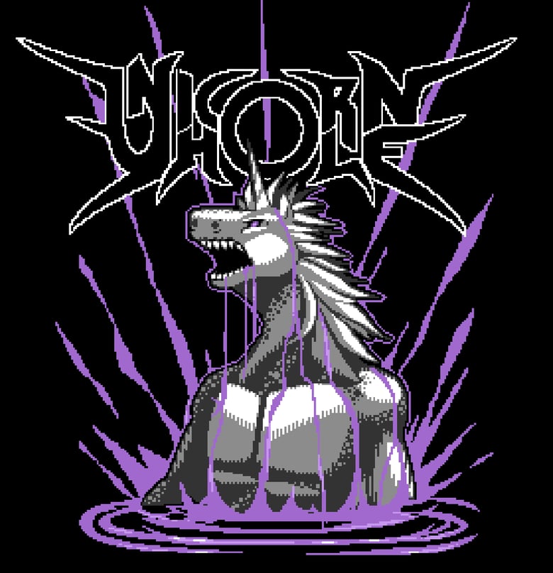 Image of Unicorn Hole Pixel Art Shirt
