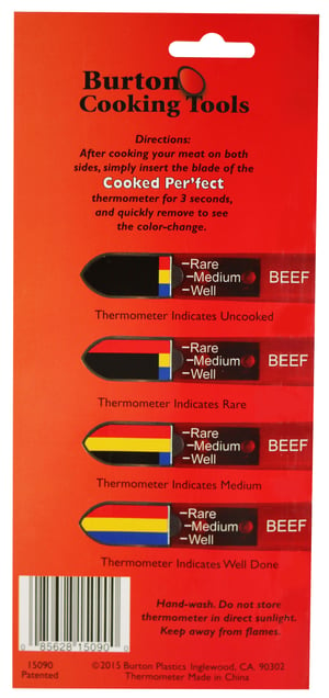 Image of Cooked Per'fect Beef Thermometer
