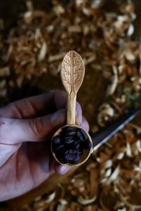Image 4 of Cherry Leaf Coffee Scoop  -