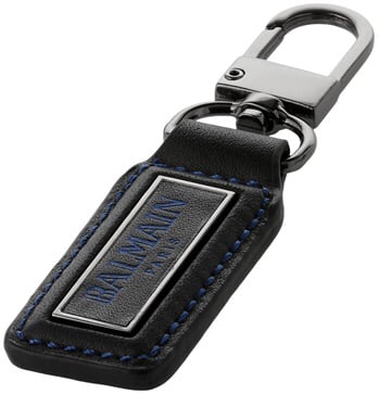 — Balmain Leather Keychain