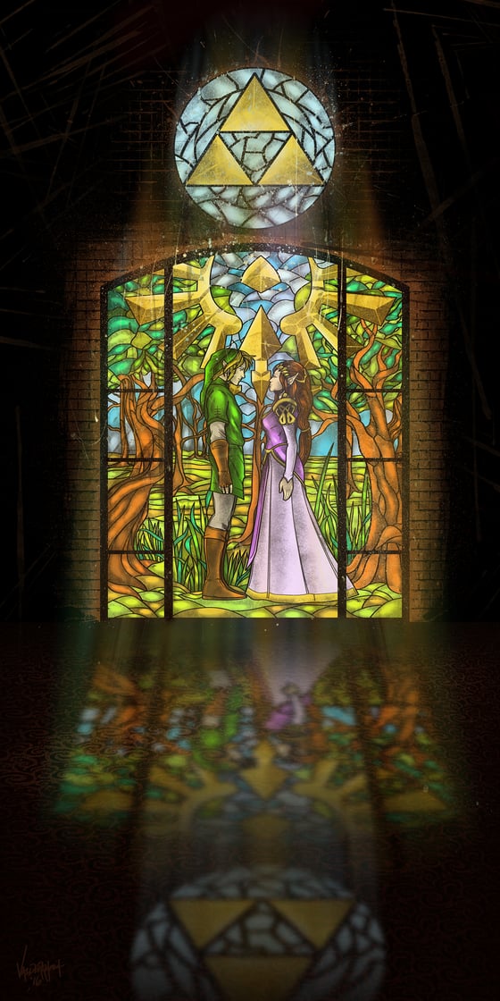 Image of "Hyrule Shrine" - Inspired by Zelda