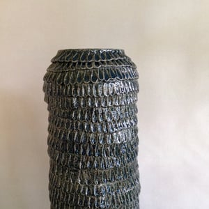 Image of Frill Vase Charcoal Tall