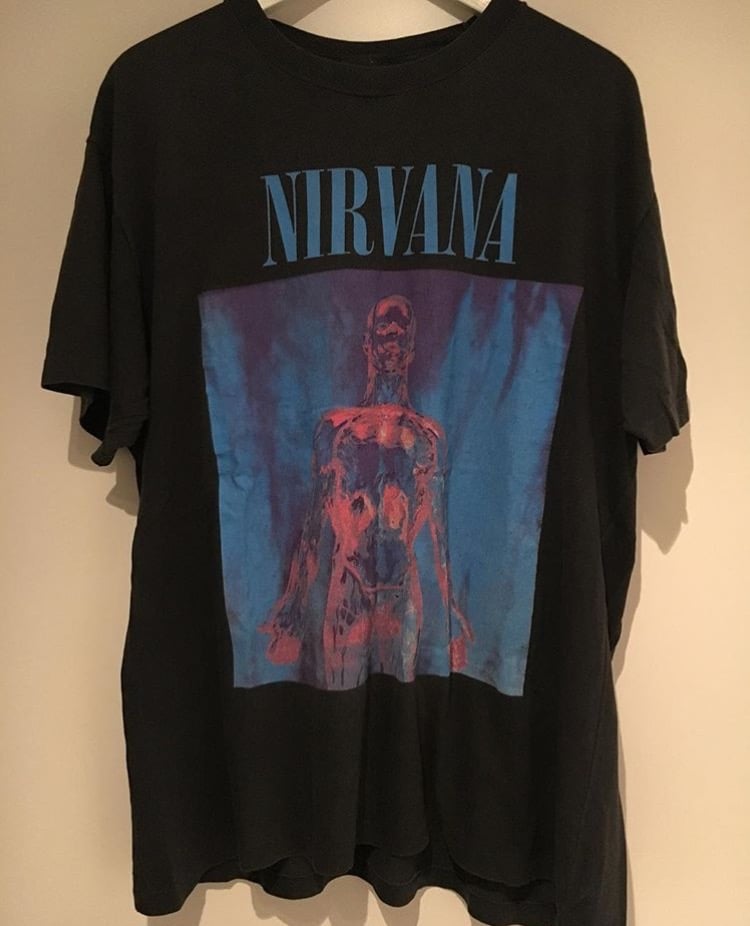 Image of Nirvana Sliver t-shirt 1992