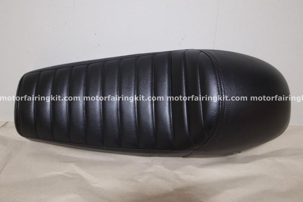 Image of Cafe Racer Hump Seat - With Rear ABS Cover / Black