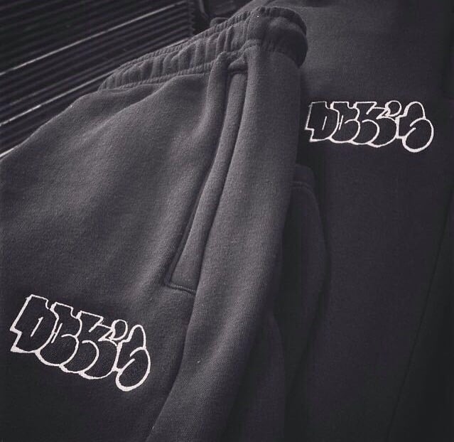 Image of DBK'S embroidered joggers / sweat pants