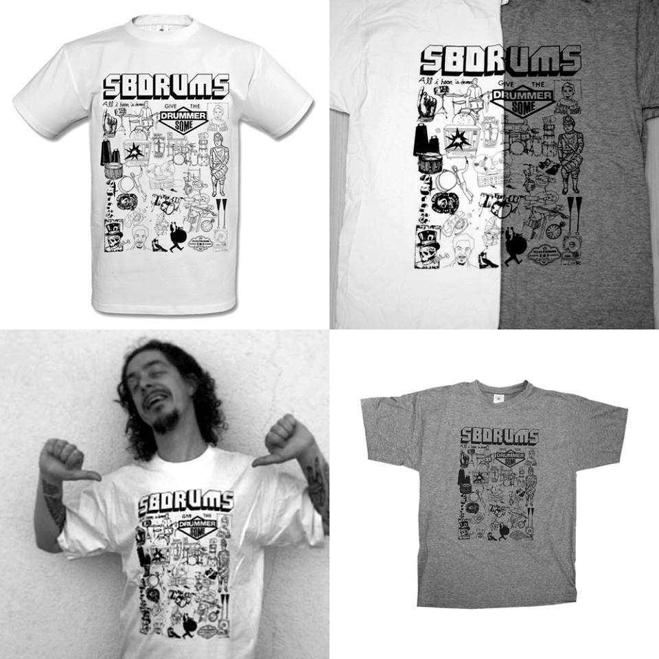 Image of SB-Drums Illustration T-Shirt