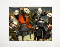 Image 2 of Matted Print - Nightmare Band
