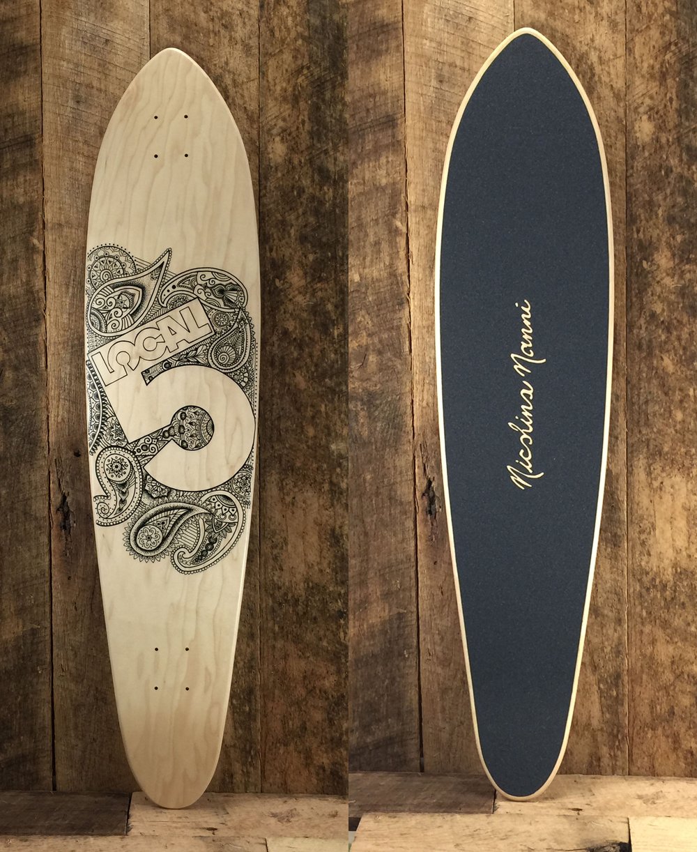 Image of Local Artist Series: Nicolina Nanni Zentangles Stable Board