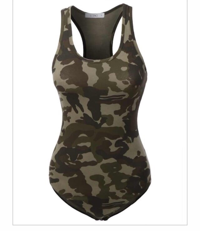 Army shop fatigue swimsuit