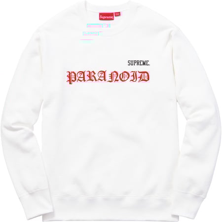 Image of Supreme X Black Sabbath Crewneck Large