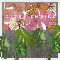 Image 5 of Golden Monstera Towel
