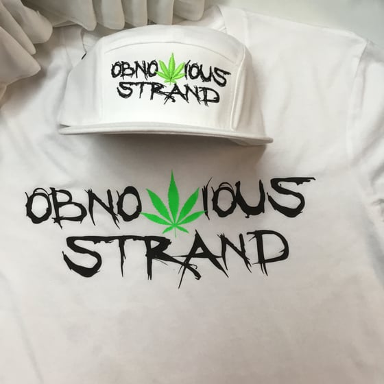 Image of "Obnoxious Strand T-shirt/Hat Set