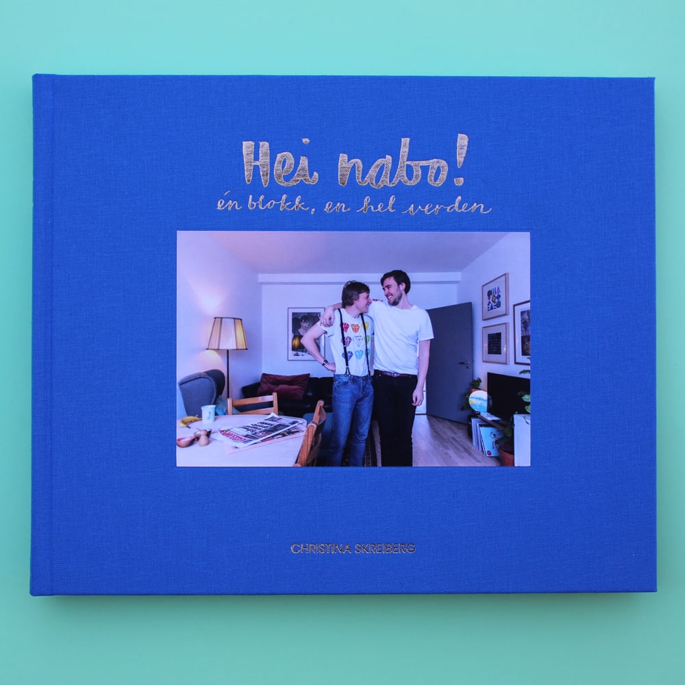 Image of Hei nabo! havblått cover