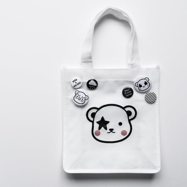 Image of Birdie + Bowie mini tote bag
