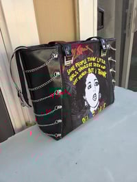 Image 5 of X Ray Spex Poly Styrene shoulder bag with chains
