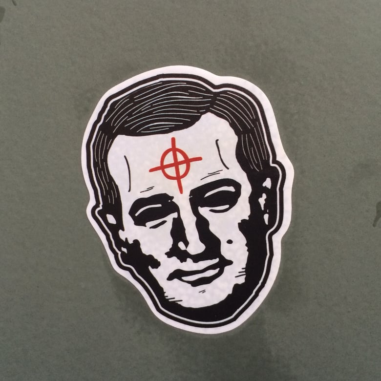 Image of TED CRUZ IS THE ZODIAC KILLER Sticker