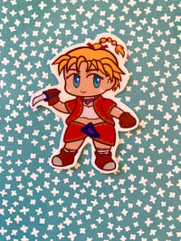 Image 1 of Chrono Cross Kid Chibi Sticker