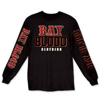 "Frisco" Bay Blood Long Sleeve Tee (black)