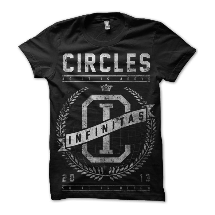 Image of Infinitas Tee (Black/White)