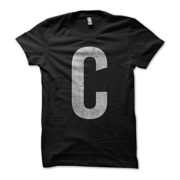 Image of C Logo Tee (Black)