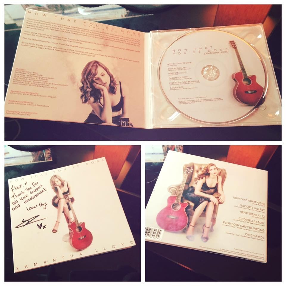 Image of Samantha Lloyd EP "Now That You're Gone"