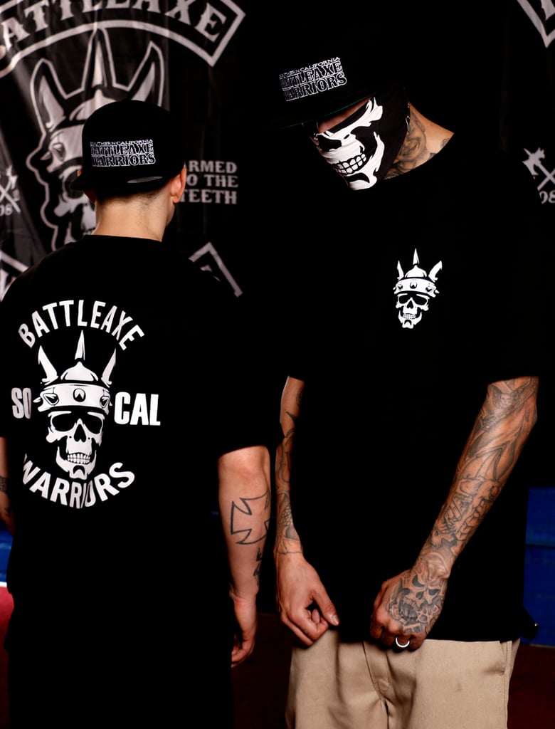 Image of So Cal Bax War Logo crew neck t-shirt