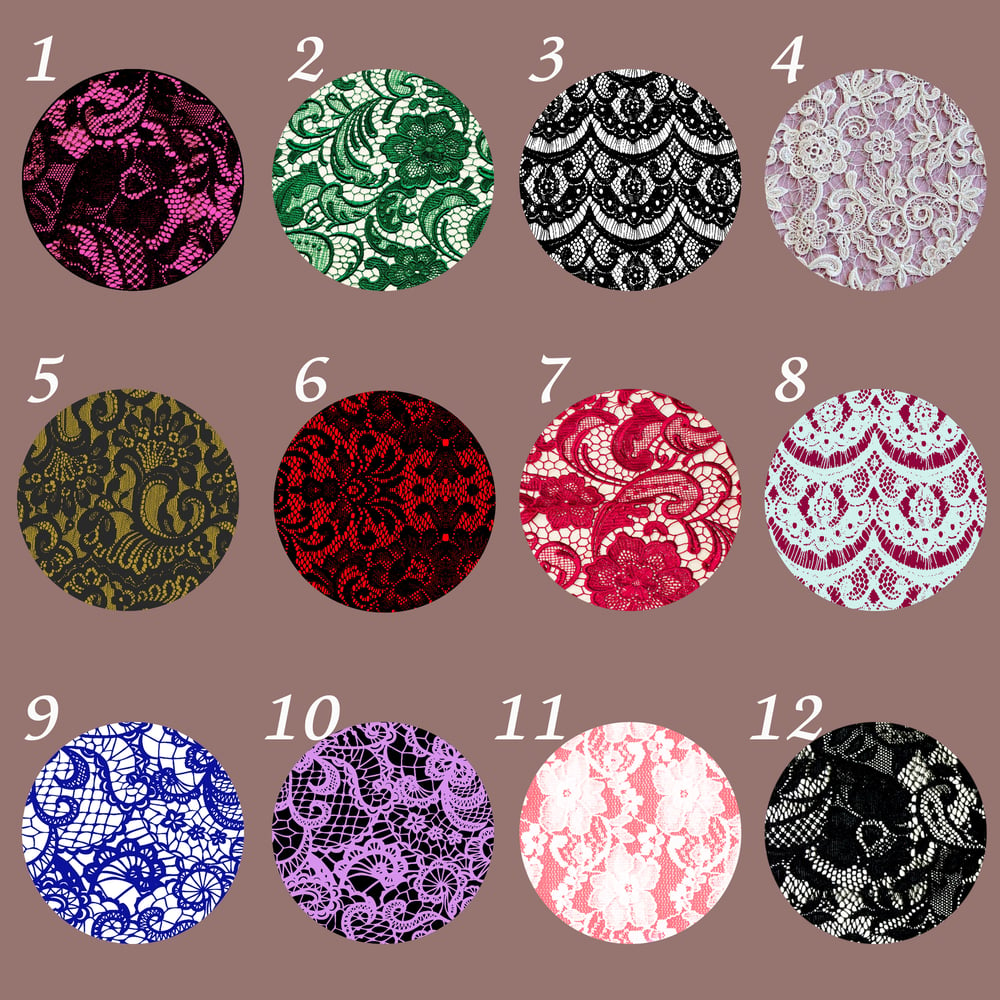 Image of Lace Plugs (Sizes 2g-2")