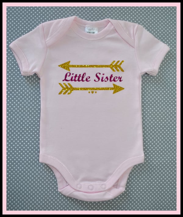 Image of Little Sister or Little Brother Romper
