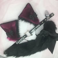 Image 1 of Kitten purple black kitten 🐾 set 