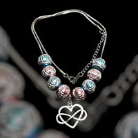 Heart Infinity Charm Necklace