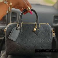 Image 1 of Black Speedy Bag 30