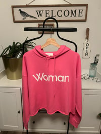 Image 1 of Woman crop forever 21 hoodie