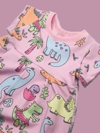 Image 1 of Pink Dinos Dress
